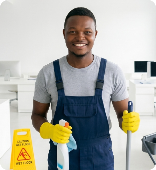 Cleaning professional